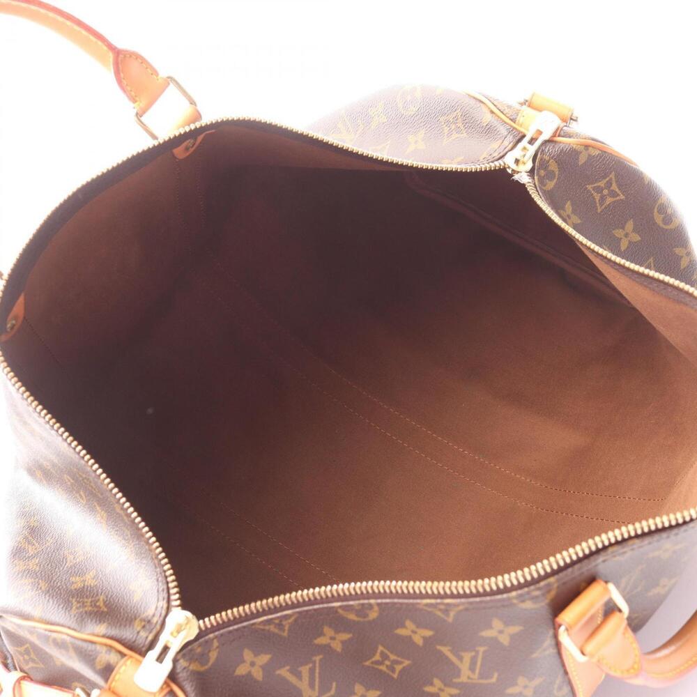 LOUIS VUITTON Brown Leather Boston Bag - Picture 3 of 15